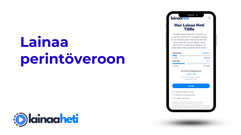 Lainaa perintöveroon