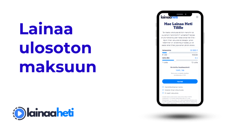 Lainaa ulosoton maksuun